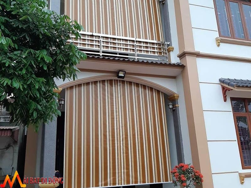 mái che bạt thả