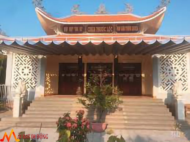 mái che xếp che tượng phật