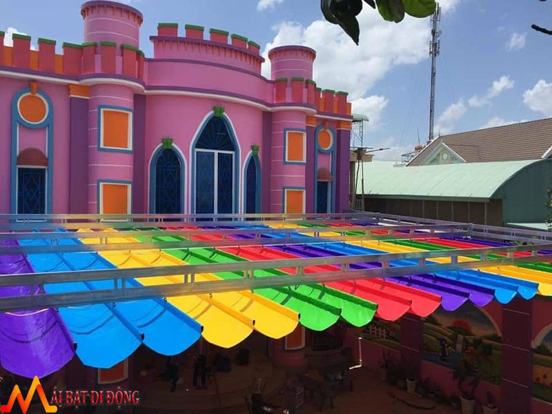 mái kéo che thông minh