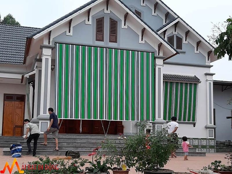 mái hiên tự cuốn