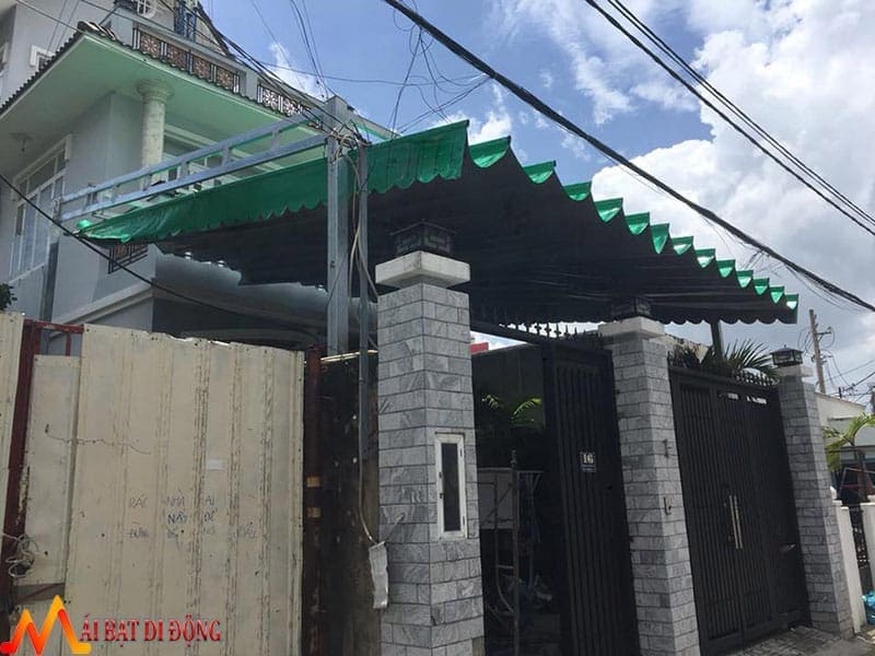 mái hiên che di động