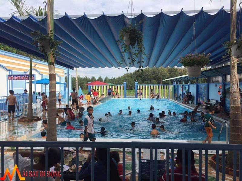 mái che di động hồ bơi