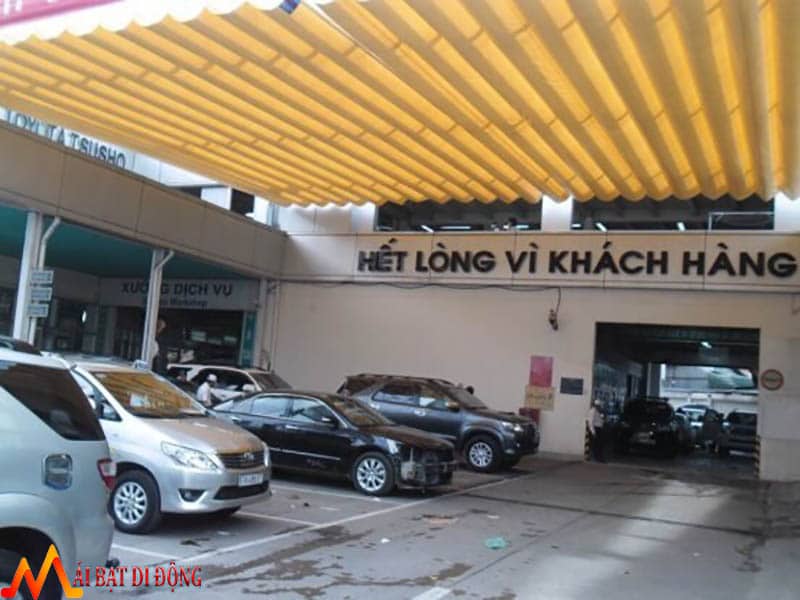 bạt kéo chống năng ngoài trời