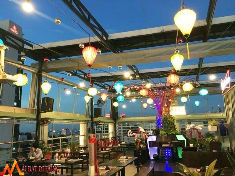 mái xếp quán nhậu đẹp