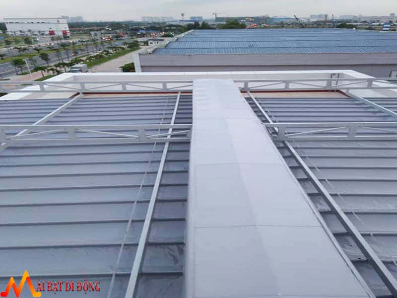 mái che khu công nghiệp ngoài trời