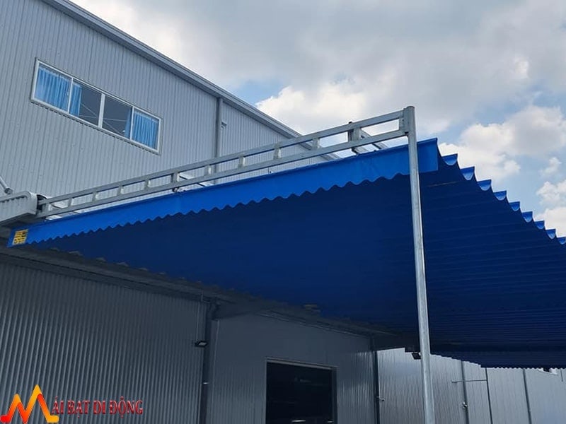 Mái che kéo lượn sóng KCN