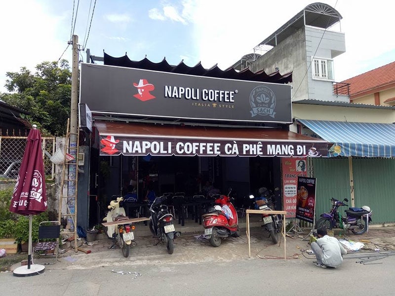 mái xếp di động