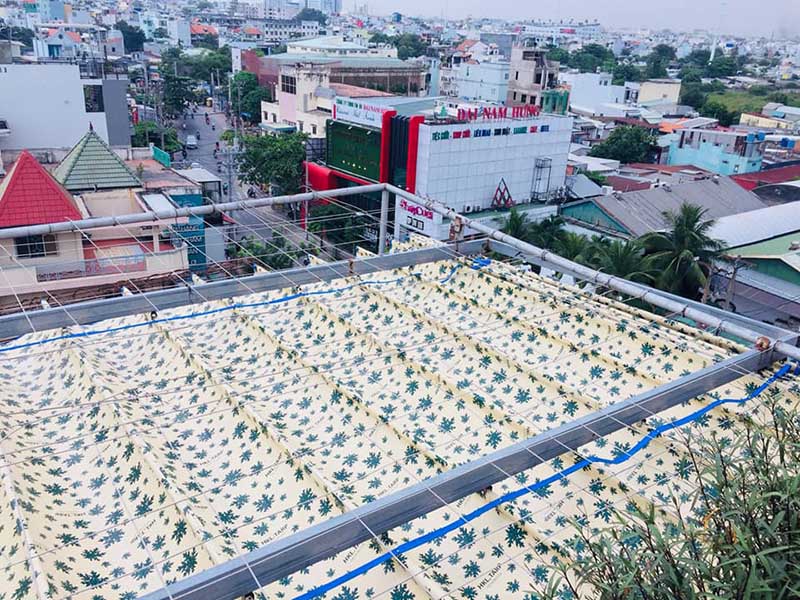 mái xếp di động