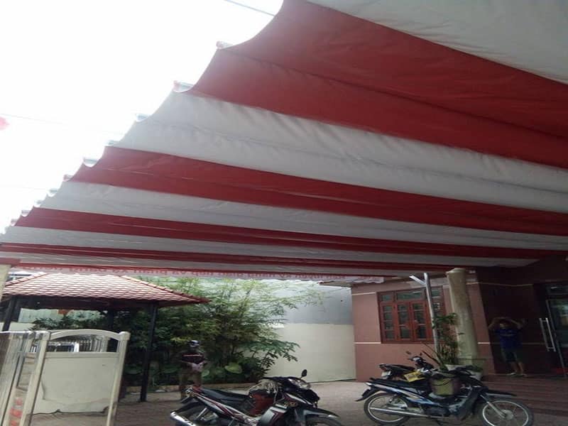 mái xếp di động