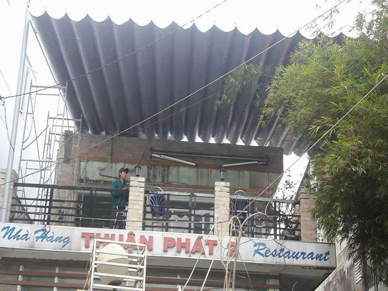 mái xếp di động