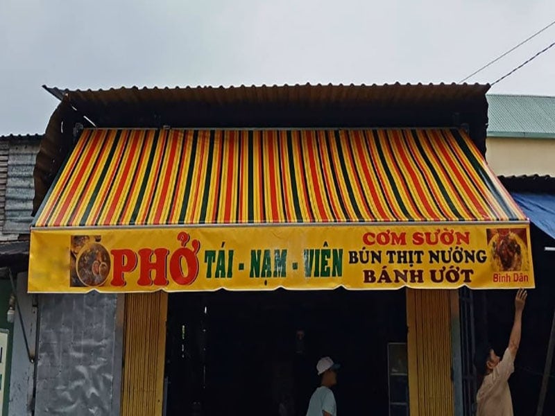 Mái hiên di động