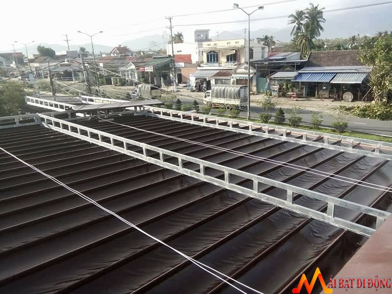 Mái xếp di động quán Cafe TP HCM