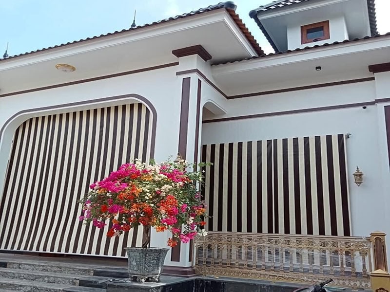 Mái che bạt cuốn tại Kiến Xương Thái Bình